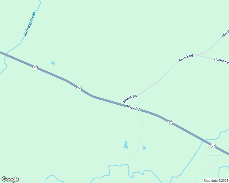 map of restaurants, bars, coffee shops, grocery stores, and more near 27 North Carolina 24 in Eagle Springs