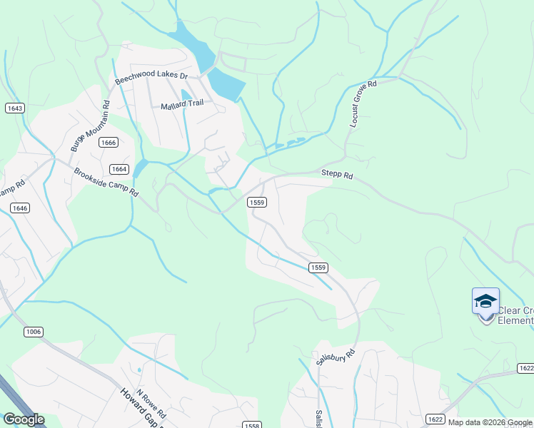 map of restaurants, bars, coffee shops, grocery stores, and more near 720 Salisbury Road in Hendersonville