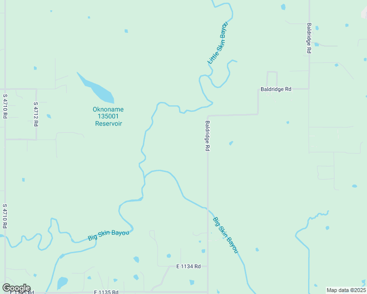 map of restaurants, bars, coffee shops, grocery stores, and more near 112680 South 4720 Road in Muldrow
