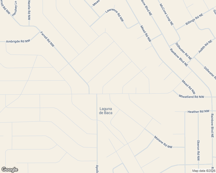 map of restaurants, bars, coffee shops, grocery stores, and more near Rushmore Road Northwest in Rio Rancho