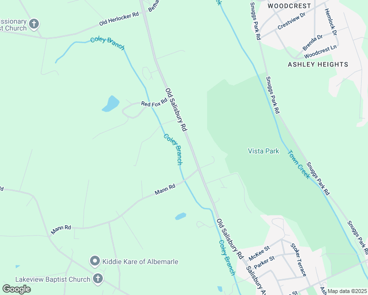 map of restaurants, bars, coffee shops, grocery stores, and more near 33127 Old Salisbury Road in Albemarle