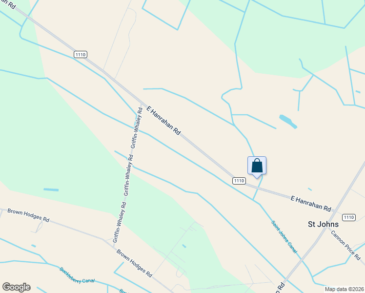 map of restaurants, bars, coffee shops, grocery stores, and more near 1782 East Hanrahan Road in Ayden