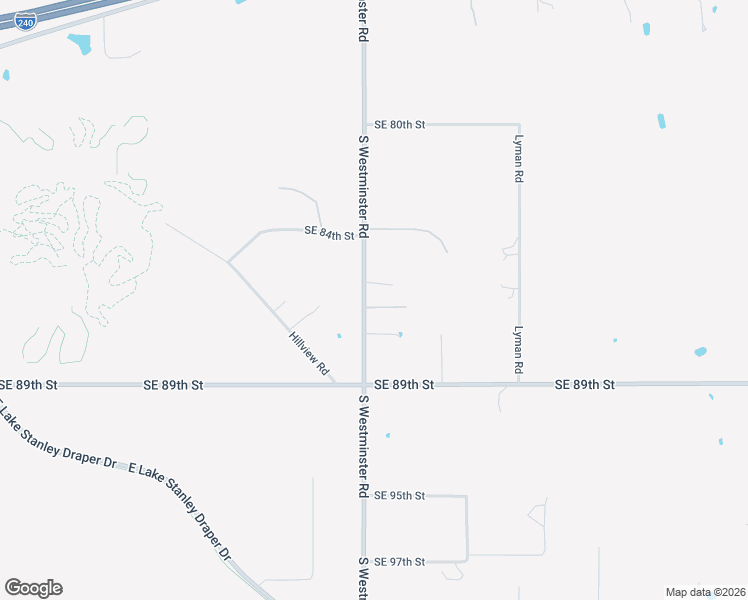 map of restaurants, bars, coffee shops, grocery stores, and more near 8632 South Westminster Road in Oklahoma City