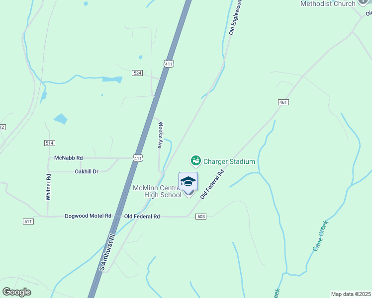 map of restaurants, bars, coffee shops, grocery stores, and more near 271 County Road 500 in Englewood