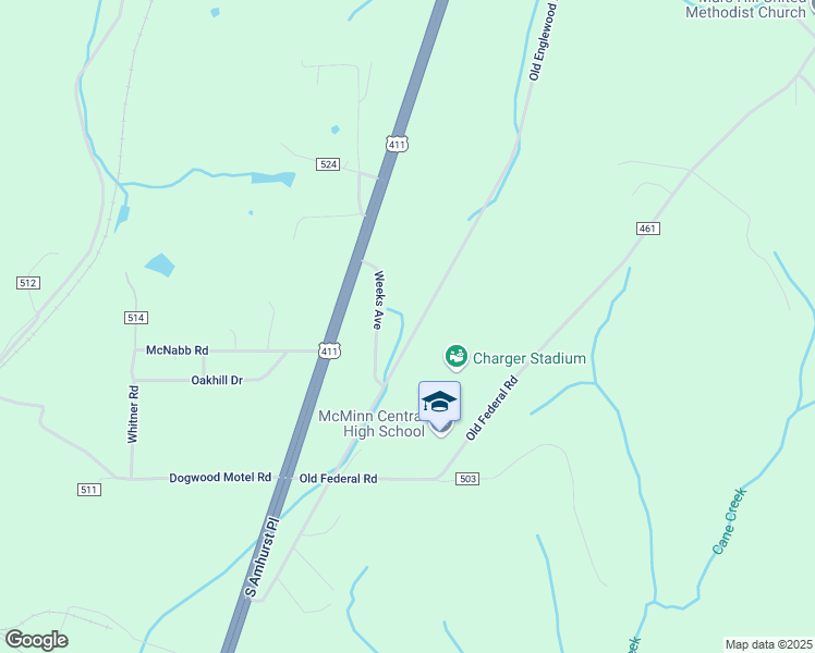 map of restaurants, bars, coffee shops, grocery stores, and more near 271 County Road 500 in Englewood