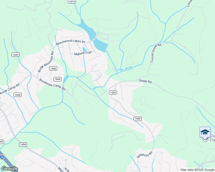 map of restaurants, bars, coffee shops, grocery stores, and more near 1881 Brookside Camp Road in Hendersonville
