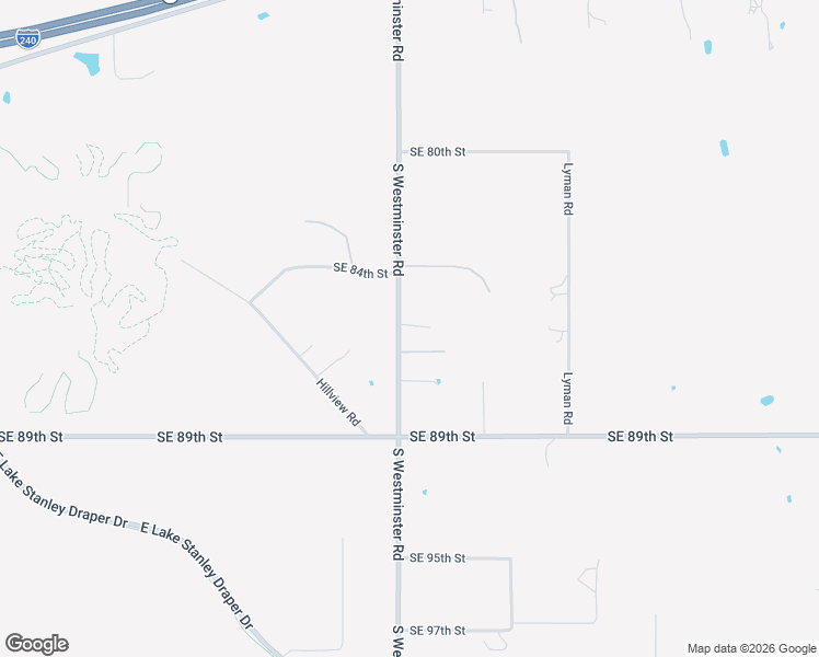 map of restaurants, bars, coffee shops, grocery stores, and more near 8632 South Westminster Road in Oklahoma City