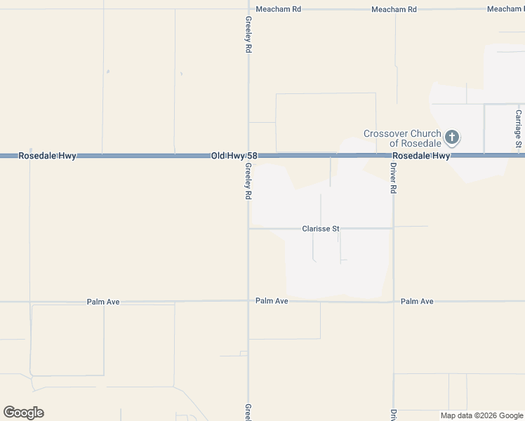 map of restaurants, bars, coffee shops, grocery stores, and more near 19150 Clarisse Street in Bakersfield