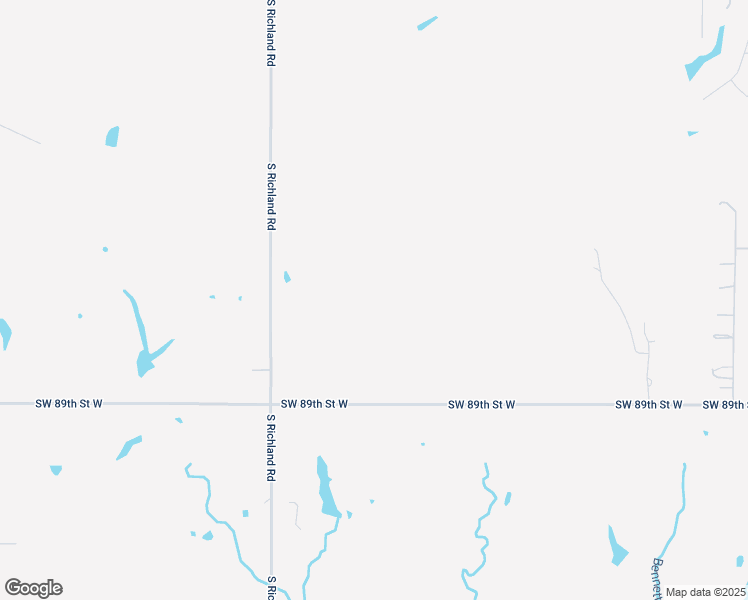 map of restaurants, bars, coffee shops, grocery stores, and more near 8216 South Richland Road in Mustang