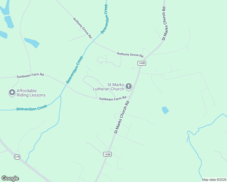 map of restaurants, bars, coffee shops, grocery stores, and more near 252 Suncrest Road in Cherryville