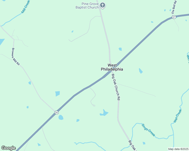 map of restaurants, bars, coffee shops, grocery stores, and more near 15866 North Carolina 24 in Star