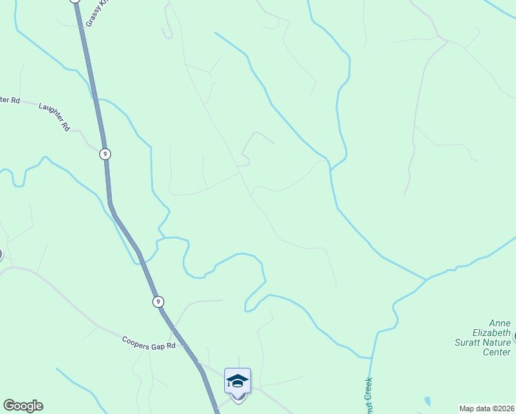 map of restaurants, bars, coffee shops, grocery stores, and more near 3848 Stepp Road in Mill Spring