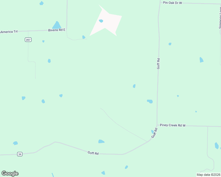 map of restaurants, bars, coffee shops, grocery stores, and more near in Rose Bud