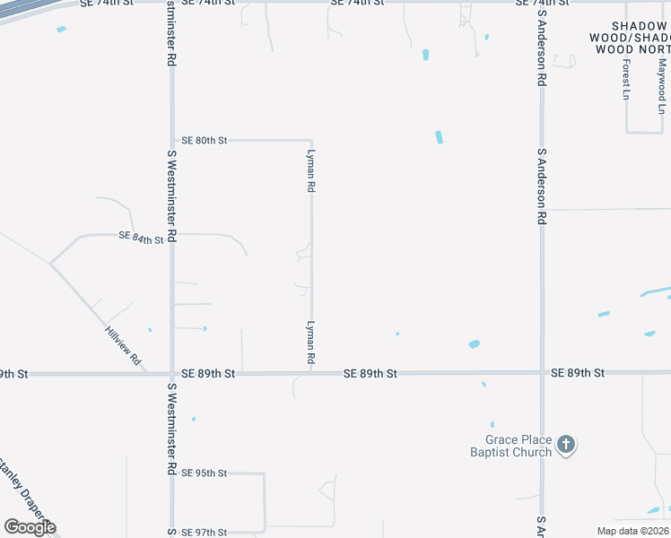 map of restaurants, bars, coffee shops, grocery stores, and more near 8416 Lyman Road in Oklahoma City
