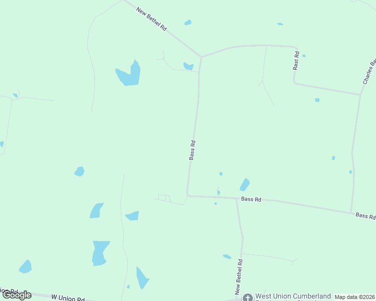 map of restaurants, bars, coffee shops, grocery stores, and more near 9335 New Bethel Road in Millington