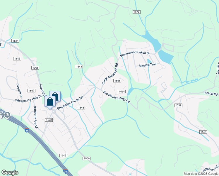 map of restaurants, bars, coffee shops, grocery stores, and more near 113B Oakwood Pl in Hendersonville