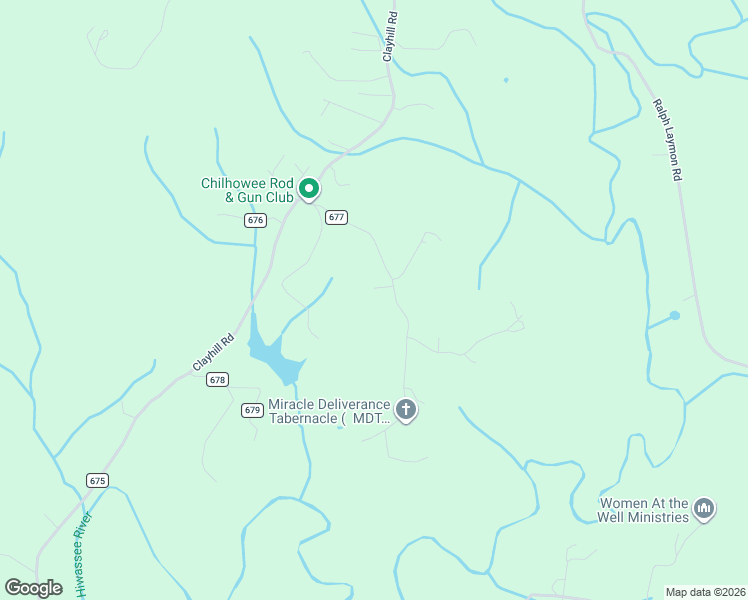 map of restaurants, bars, coffee shops, grocery stores, and more near 146 County Road 677 in Athens