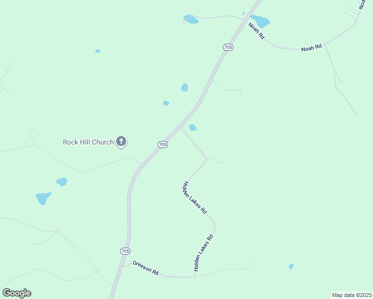 map of restaurants, bars, coffee shops, grocery stores, and more near North Carolina 705 in Eagle Springs