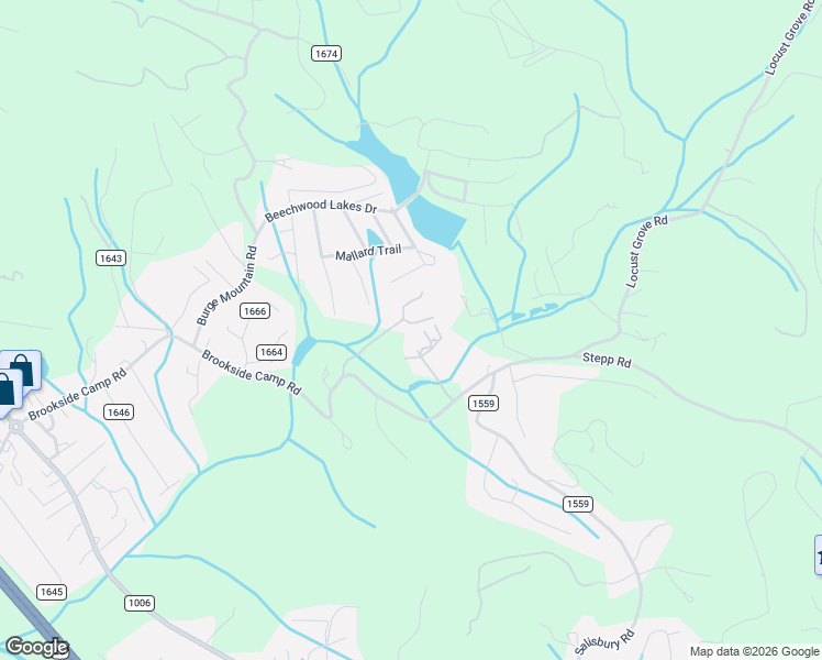 map of restaurants, bars, coffee shops, grocery stores, and more near 114 Whitewater Drive in Hendersonville