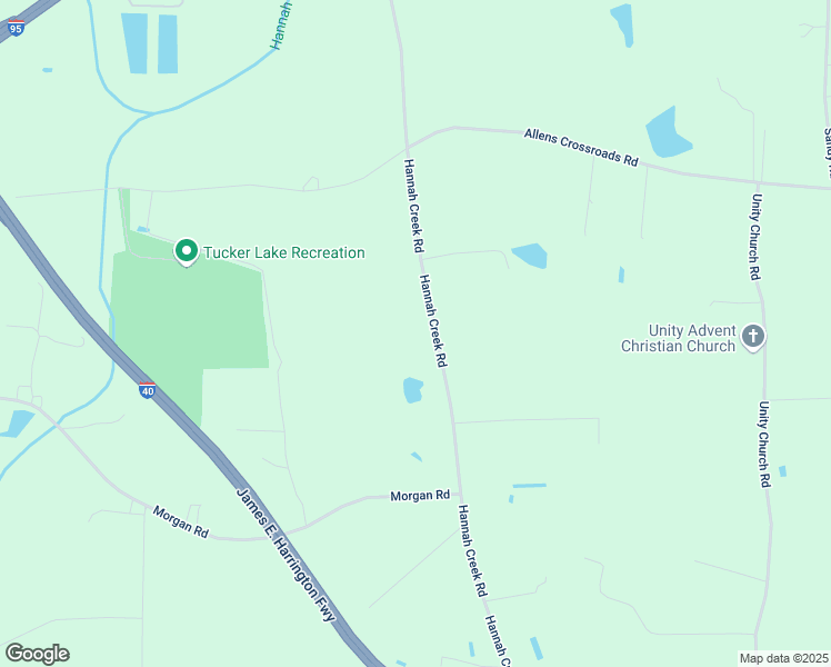 map of restaurants, bars, coffee shops, grocery stores, and more near 1682 Hannah Creek Road in Benson