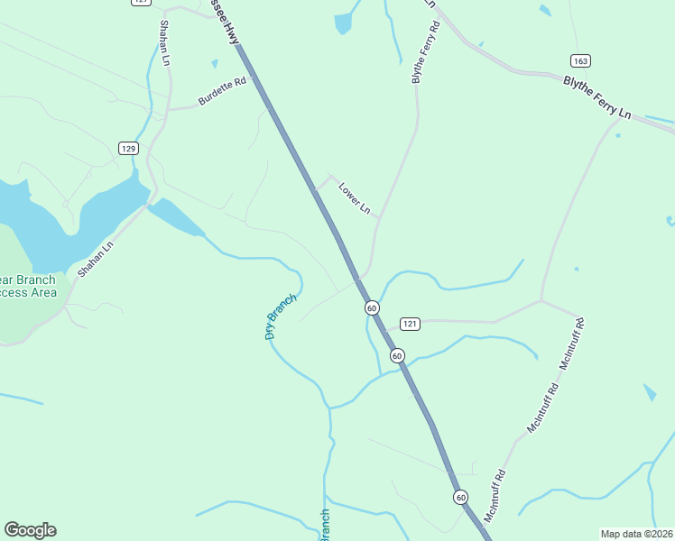 map of restaurants, bars, coffee shops, grocery stores, and more near 202 Watauga Lane in Birchwood