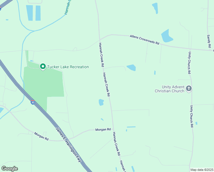 map of restaurants, bars, coffee shops, grocery stores, and more near 1682 Hannah Creek Road in Benson