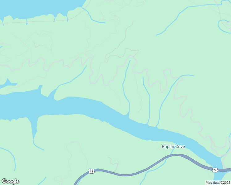 map of restaurants, bars, coffee shops, grocery stores, and more near Hemlock Ridge in Swain County