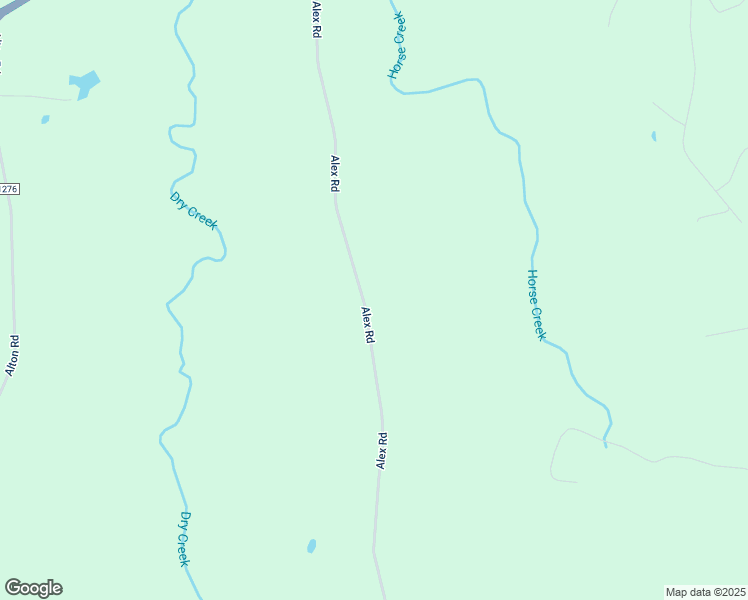 map of restaurants, bars, coffee shops, grocery stores, and more near 667 Alex Road in Eagle Springs