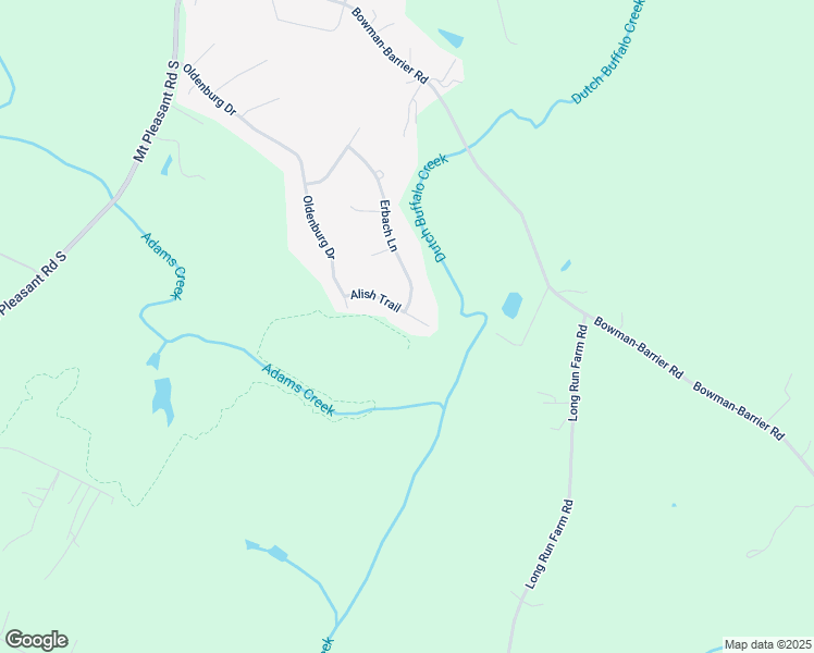 map of restaurants, bars, coffee shops, grocery stores, and more near 2825 Alish Trail in Mount Pleasant