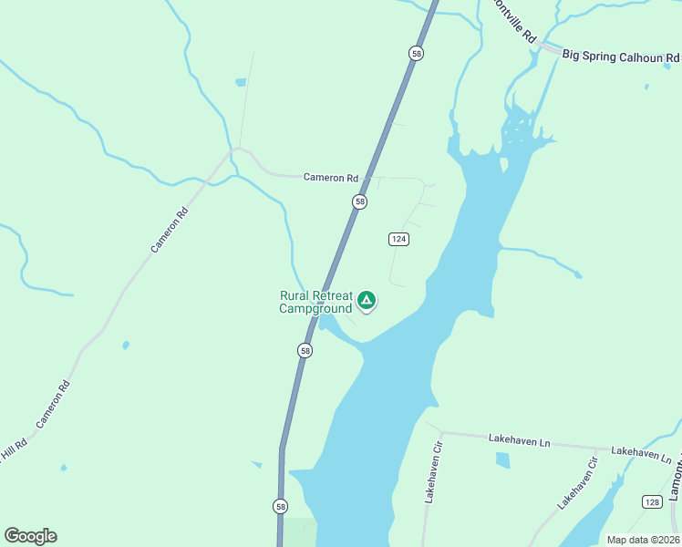 map of restaurants, bars, coffee shops, grocery stores, and more near 5625 Highway 58 in Decatur