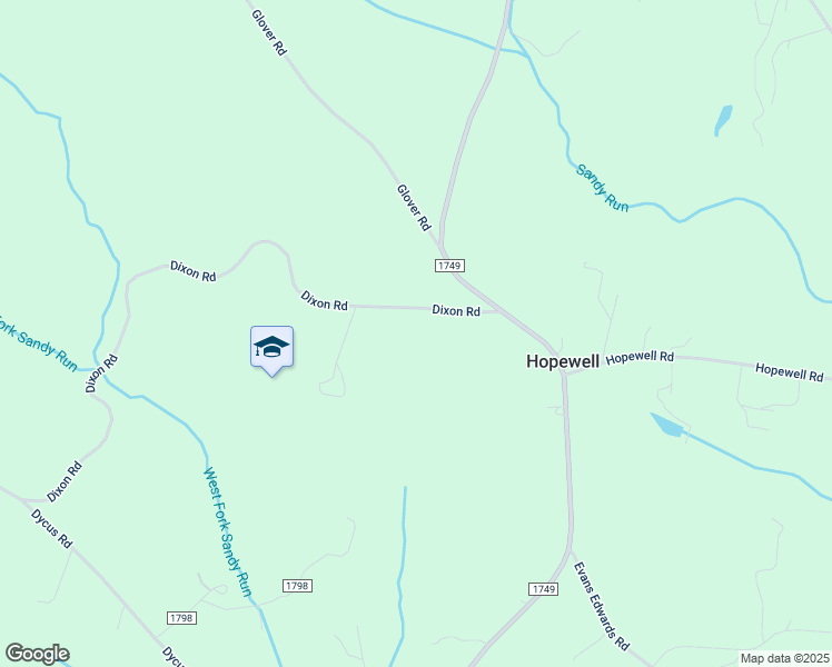 map of restaurants, bars, coffee shops, grocery stores, and more near 828 Dixon Road in Ellenboro