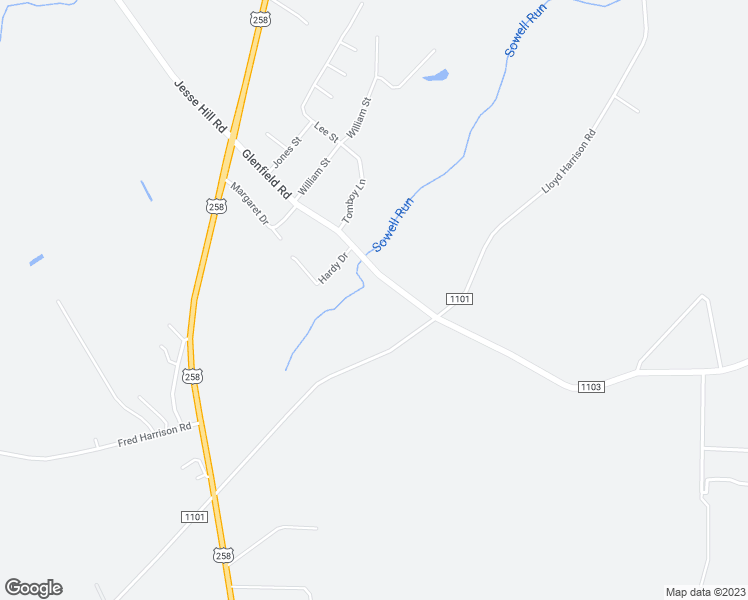map of restaurants, bars, coffee shops, grocery stores, and more near 540 Glenfield Road in Snow Hill