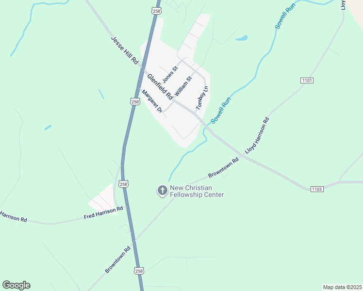 map of restaurants, bars, coffee shops, grocery stores, and more near 129 Hardy Drive in Snow Hill