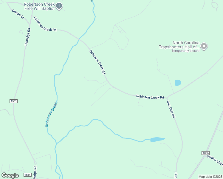 map of restaurants, bars, coffee shops, grocery stores, and more near Robinson Creek Road in Bostic