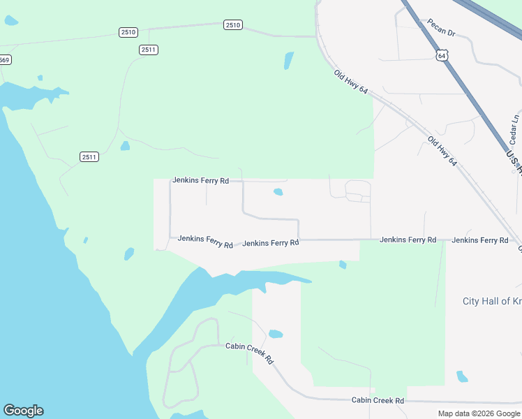 map of restaurants, bars, coffee shops, grocery stores, and more near 1039 Jenkins Ferry Road in Knoxville