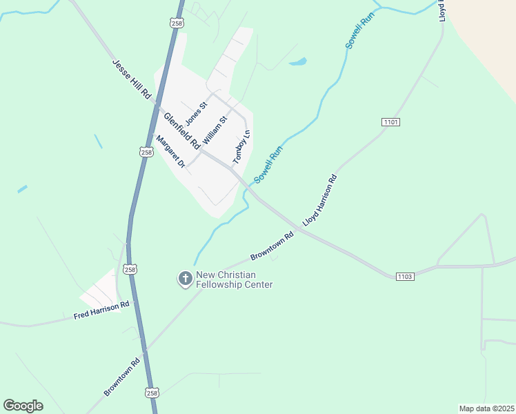 map of restaurants, bars, coffee shops, grocery stores, and more near 514 Glenfield Road in Snow Hill