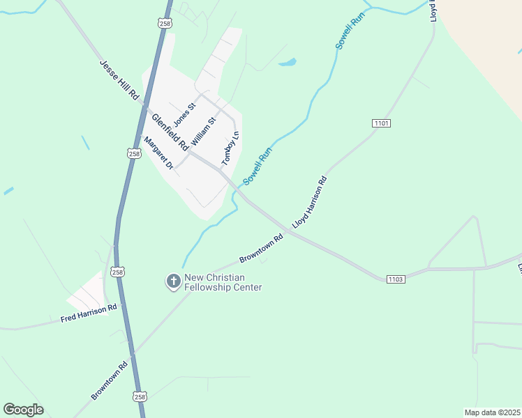 map of restaurants, bars, coffee shops, grocery stores, and more near 540 Glenfield Road in Snow Hill
