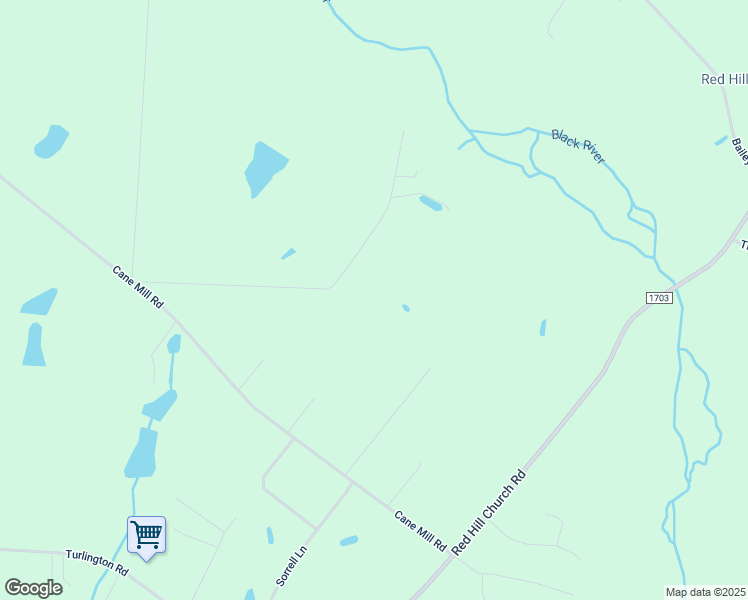 map of restaurants, bars, coffee shops, grocery stores, and more near 504 Mann Road in Coats