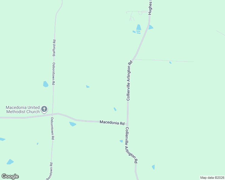 map of restaurants, bars, coffee shops, grocery stores, and more near 9459 Collierville Arlington Road in Arlington