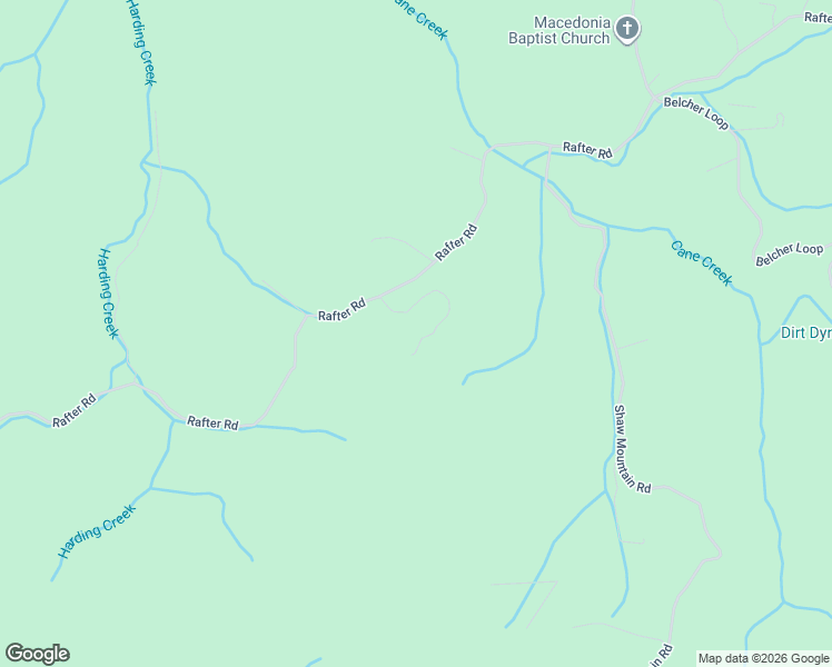 map of restaurants, bars, coffee shops, grocery stores, and more near 1784 Rafter Road in Tellico Plains