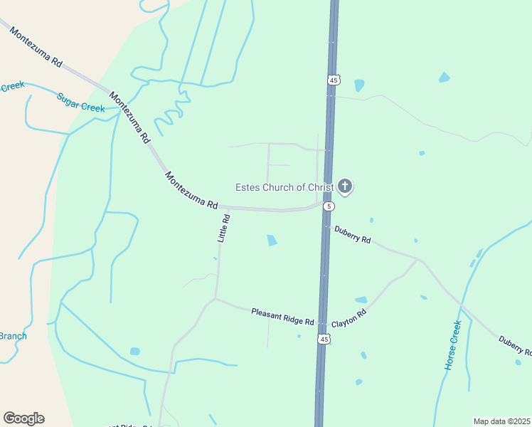map of restaurants, bars, coffee shops, grocery stores, and more near 215 Montezuma Road in Finger