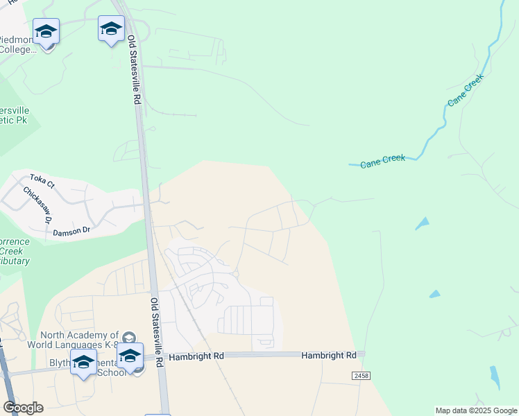 map of restaurants, bars, coffee shops, grocery stores, and more near 11723 Bryton Parkway in Huntersville