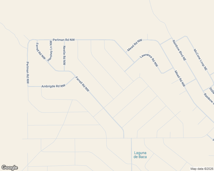 map of restaurants, bars, coffee shops, grocery stores, and more near Halstead Road Northwest in Rio Rancho