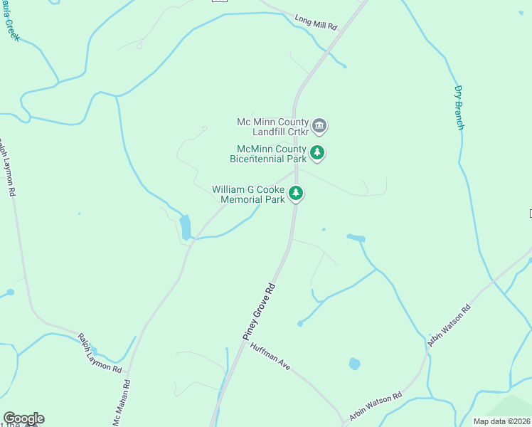 map of restaurants, bars, coffee shops, grocery stores, and more near 127 County Road 656 in Athens