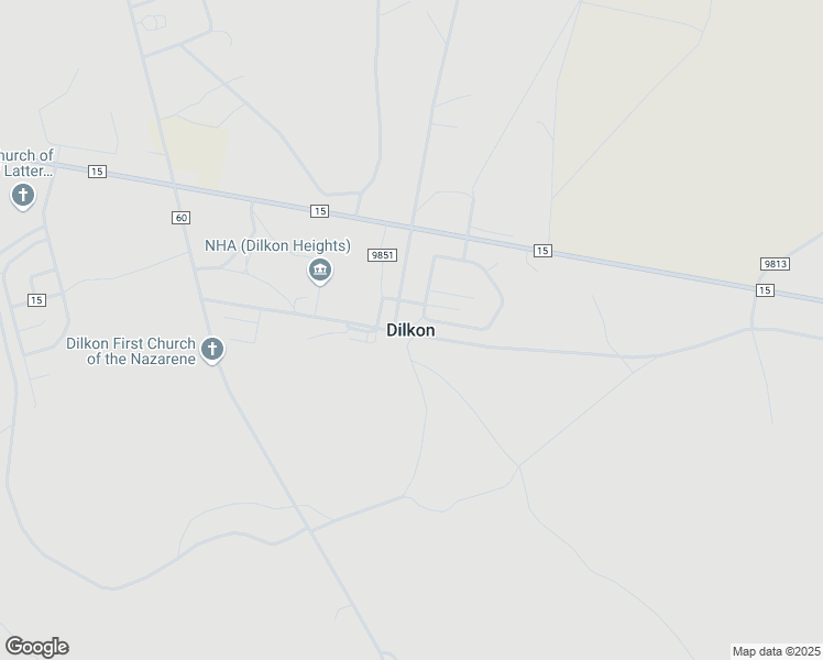 map of restaurants, bars, coffee shops, grocery stores, and more near in Dilkon