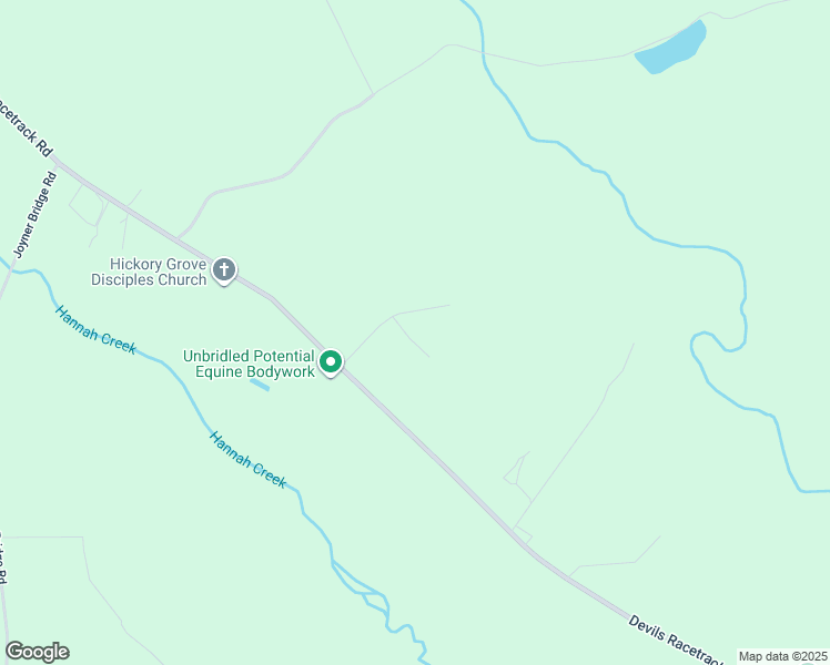 map of restaurants, bars, coffee shops, grocery stores, and more near 105 Samuel Lane in Four Oaks
