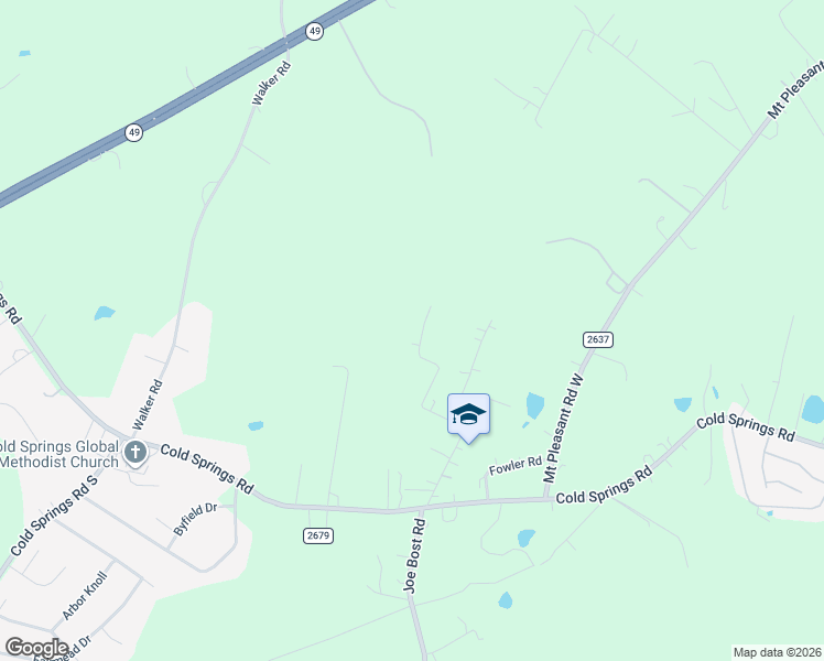 map of restaurants, bars, coffee shops, grocery stores, and more near 2334 Munsen Road in Concord