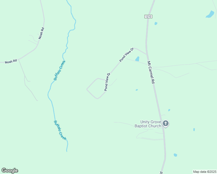map of restaurants, bars, coffee shops, grocery stores, and more near Pond View Drive in Moore County