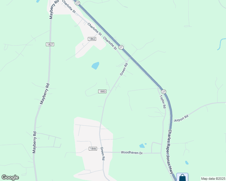 map of restaurants, bars, coffee shops, grocery stores, and more near 1102 Annas Lane in Stanley