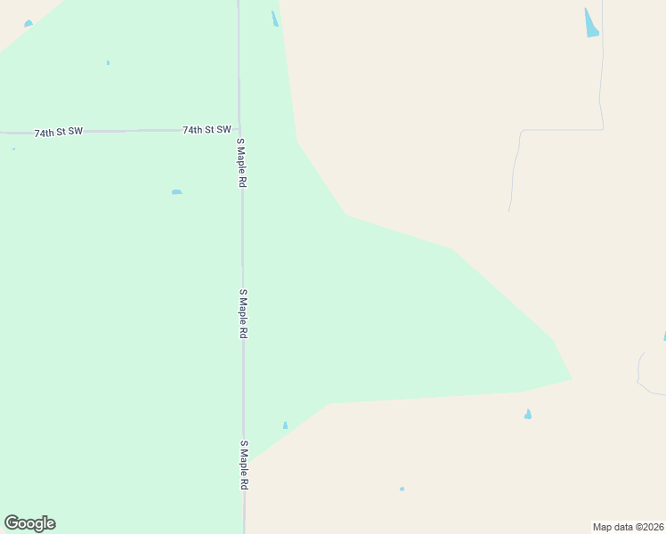 map of restaurants, bars, coffee shops, grocery stores, and more near 16285 South Maple Road in Hinton